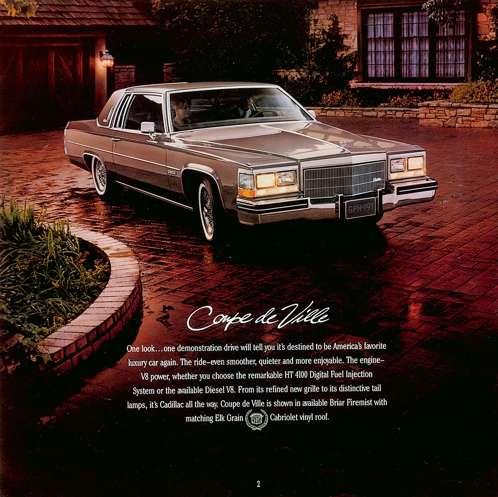 1983 Cadillac Brochure Page 10